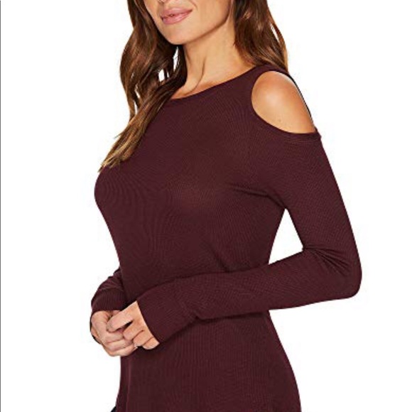 Sanctuary Bare Shoulder thermal tee XS - Picture 3 of 5